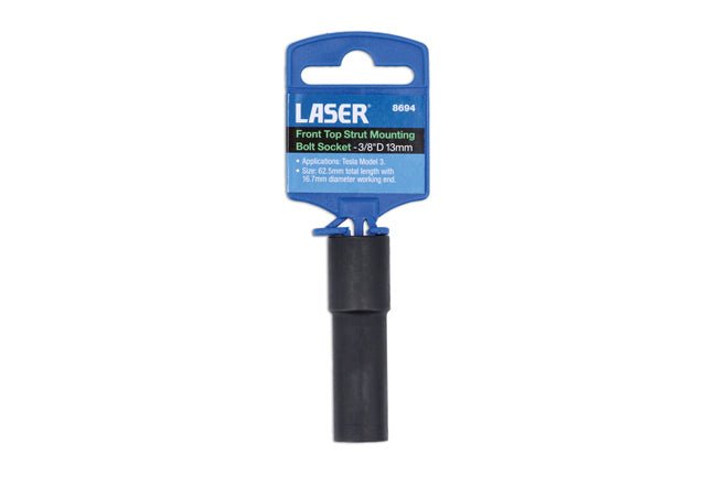 Laser Tools 8694 Front Suspension Strut Mounting Bolt Socket - for Tesla Model 3 Laser Tools