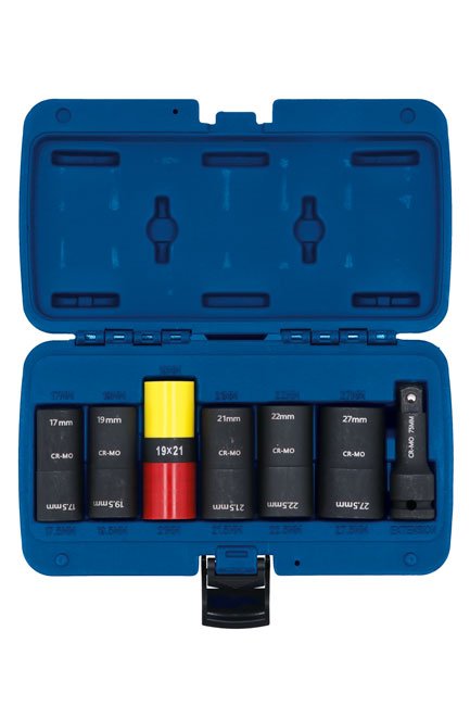 Laser Tools 8698 Double Ended Wheel Nut Socket Set 7pc Laser Tools