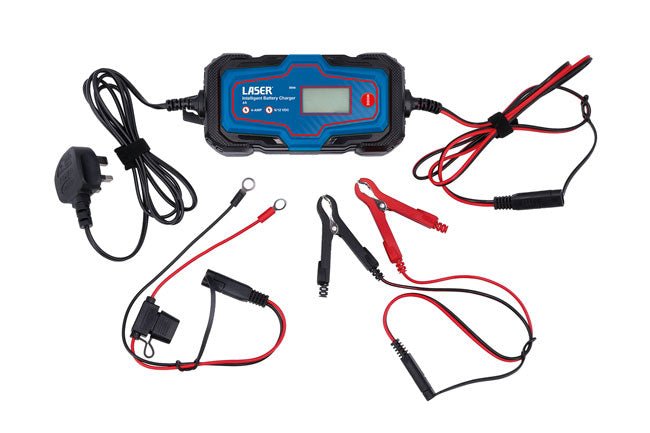 Laser Tools 8699 Intelligent Battery Charger 4A Laser Tools