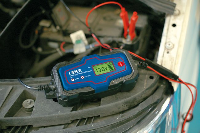 Laser Tools 8699 Intelligent Battery Charger 4A Laser Tools