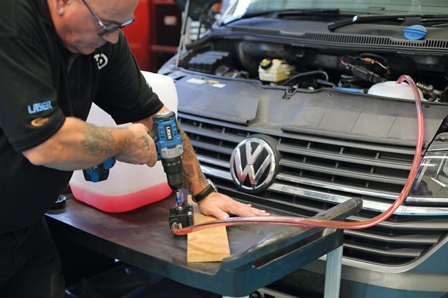 Laser Tools 8702 Portable Self-Priming Drill Pump Laser Tools