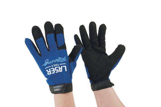 Laser Tools 8707 Laser Tools Racing Mechanics Gloves - Medium Laser Tools