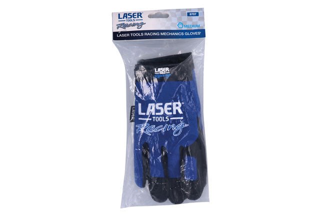 Laser Tools 8707 Laser Tools Racing Mechanics Gloves - Medium Laser Tools
