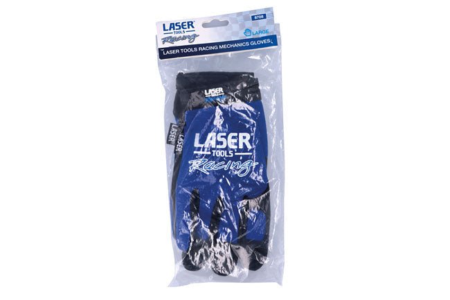 Laser Tools 8708 Laser Tools Racing Mechanics Gloves - Large Laser Tools