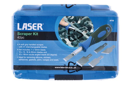 Laser Tools 8713 Scraper Kit 42pc Laser Tools