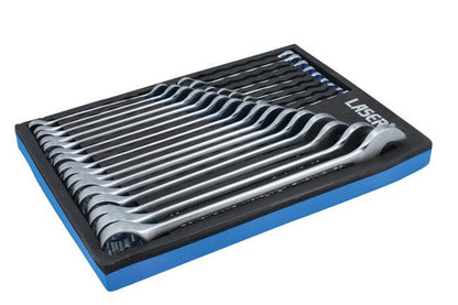 Laser Tools 8717 Metric Combination Spanner Set 25pc Laser Tools