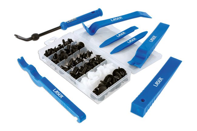 Laser Tools 8731 Vehicle Trim Tool Kit 107pc Laser Tools