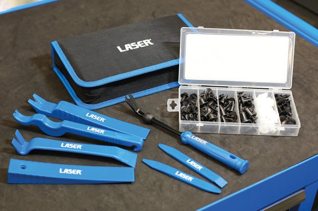 Laser Tools 8731 Vehicle Trim Tool Kit 107pc Laser Tools