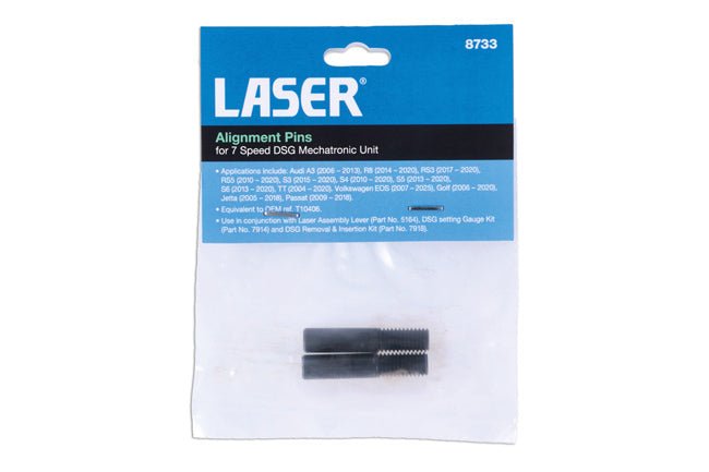 Laser Tools 8733 Alignment Pins for 7 Speed DSG Mechatronic Unit Laser Tools