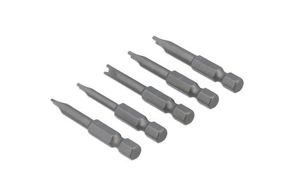 Laser Tools 8734 U-Type Security Bit Set 5pc Laser Tools