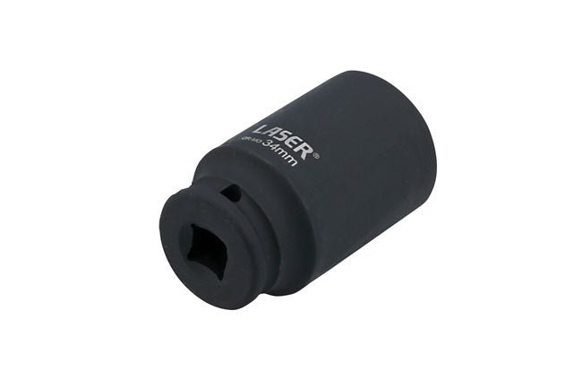 Laser Tools 8738 Hub Nut Socket 1/2"D 34mm Laser Tools