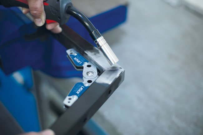 Laser Tools 8751 Magnetic Adjustable Welding Corner Clamp Laser Tools