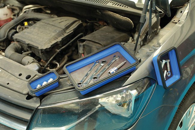 Laser Tools 8755 Magnetic Parts Tray Set 3pc Laser Tools