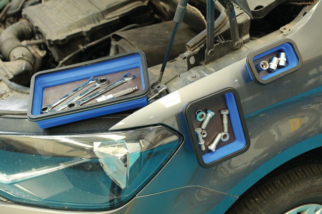 Laser Tools 8755 Magnetic Parts Tray Set 3pc Laser Tools