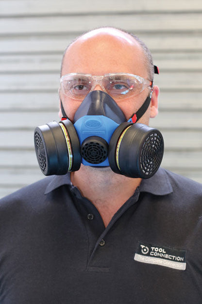 Laser Tools 8757 Comfort Fit Cartridge Respirator â€“ Chemical Kit Laser Tools