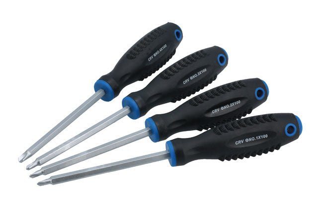 Laser Tools 8761 Tri-Wing Security Screwdriver Set 4pc Laser Tools
