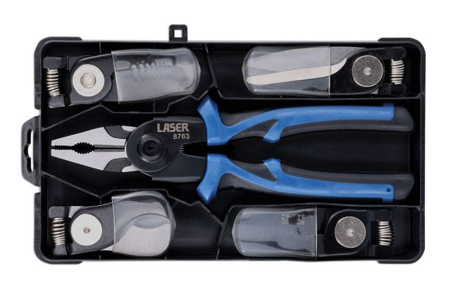 Laser Tools 8763 Interchangeable Pliers Set 5-in-1 Laser Tools