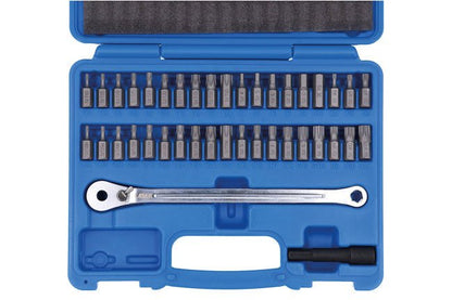 Laser Tools 8770 Low Profile Ratchet & Bit Set 40pc Laser Tools