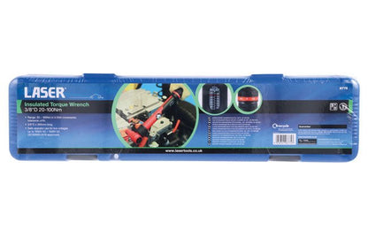 Laser Tools 8775 Insulated Torque Wrench 3/8"D 20-100Nm Laser Tools