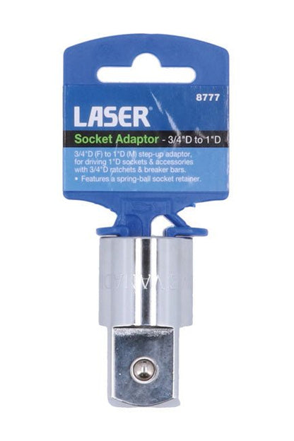 Laser Tools 8777 Socket Adaptor 3/4"D to 1"D Laser Tools