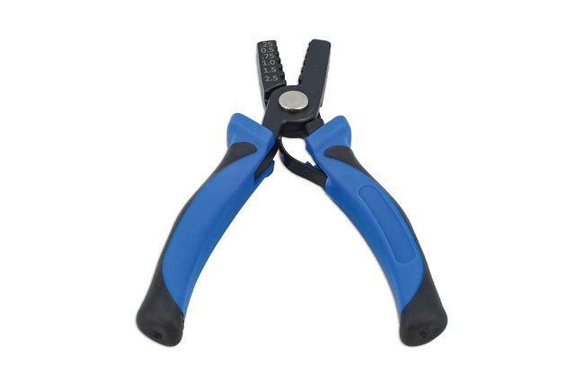 Laser Tools 8784 Compact End Sleeve Crimper Pliers - 0.25 - 2.5mmÂ² Laser Tools