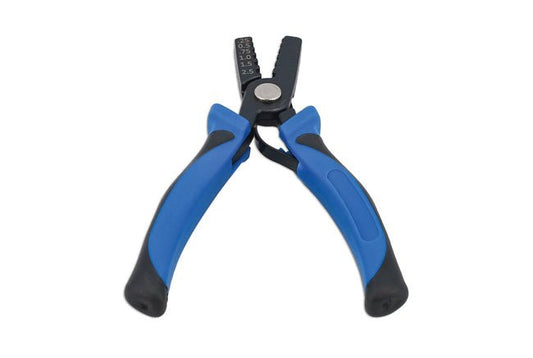 Laser Tools 8784 Compact End Sleeve Crimper Pliers - 0.25 - 2.5mmÂ² Laser Tools