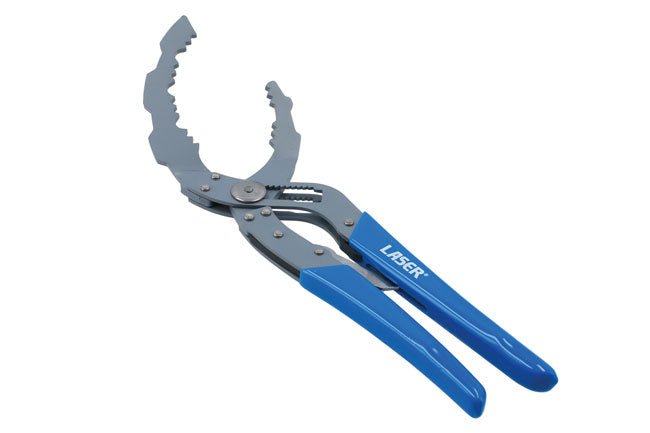 Laser Tools 8786 Self-Adjusting Oil Filter Pliers 60 â€“ 120mm Laser Tools