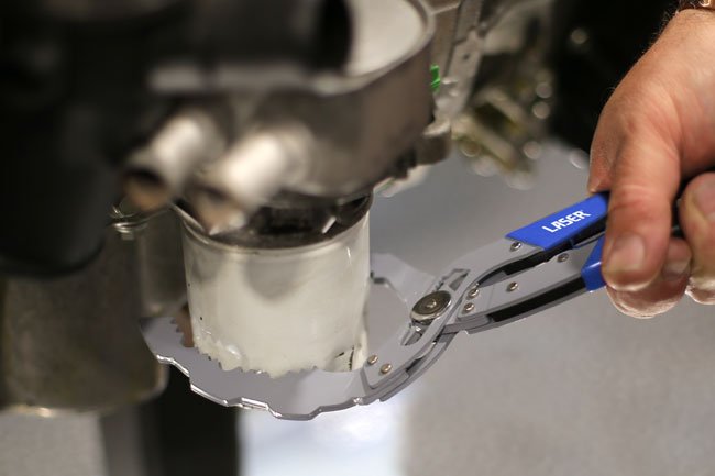 Laser Tools 8786 Self-Adjusting Oil Filter Pliers 60 â€“ 120mm Laser Tools