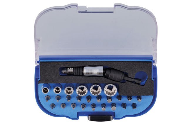 Laser Tools 8790 Off-Line 2-In-1 Socket & Bit Set 26pc Laser Tools