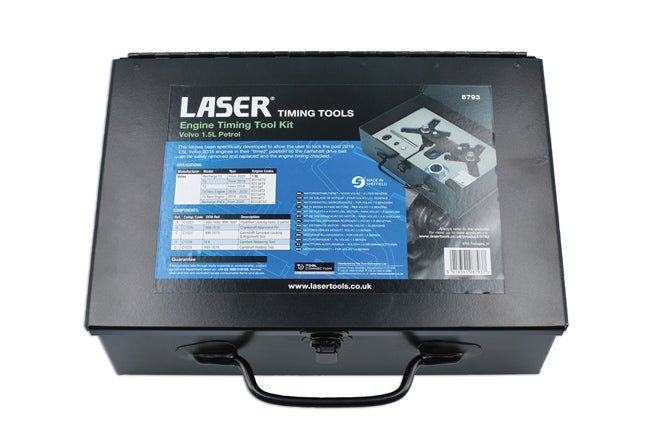 Laser Tools 8793 Engine Timing Kit â€“ for Volvo 1.5 Petrol Laser Tools