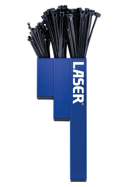 Laser Tools 8795 Magnetic Cable Tie Holder inc Cable Ties 200pc Laser Tools