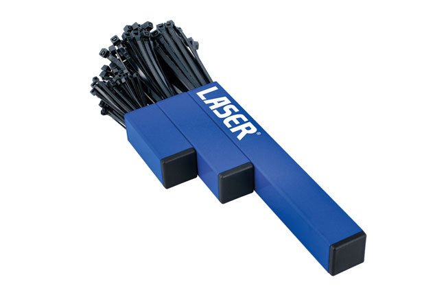 Laser Tools 8795 Magnetic Cable Tie Holder inc Cable Ties 200pc Laser Tools