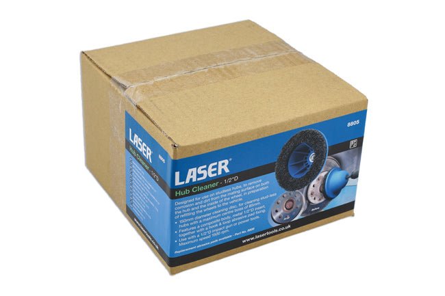 Laser Tools 8805 Hub Cleaner 1/2"D Laser Tools