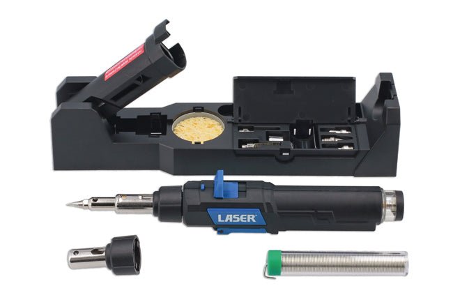 Laser Tools 8807 Soldering Iron Station, Hot Blower & Torch Kit Laser Tools