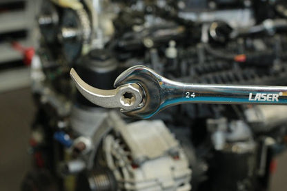 Laser Tools 8814 Pry Bar Wrench Adaptor 3/8"D Laser Tools