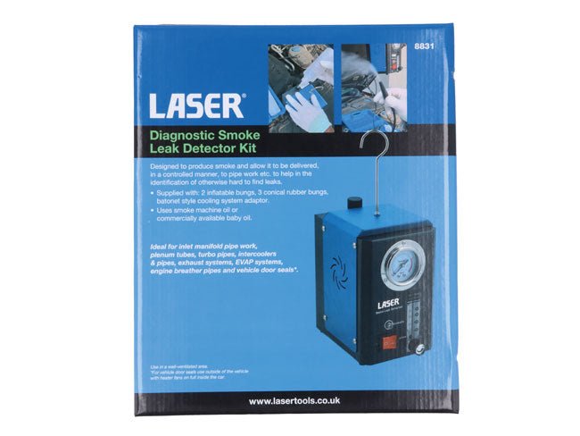 Laser Tools 8831 Diagnostic Smoke Leak Detector Kit Laser Tools