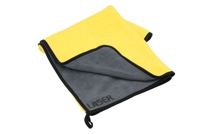 Laser Tools 8833 Microfibre Coral Fleece Drying Towel - XL Laser Tools