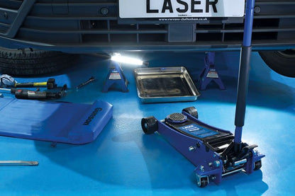 Laser Tools 8839 Low Profile Trolley Jack with Quick Lift - 4 Tonne Laser Tools
