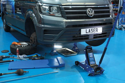 Laser Tools 8839 Low Profile Trolley Jack with Quick Lift - 4 Tonne Laser Tools