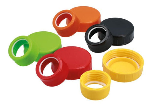 Laser Tools 8843 Colour Coded Lids & Collars - for 6867 & 6868 Laser Tools