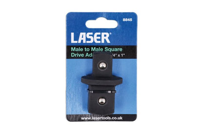 Laser Tools 8845 Male to Male Square Drive Adaptor - 3/4" x 1â€ Laser Tools