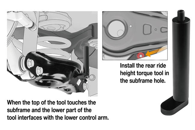 Laser Tools 8850 Rear Ride Height Torque Tool - Tesla Model 3 & Y Laser Tools