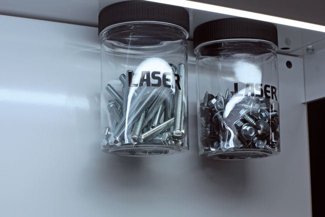 Laser Tools 8854 Magnetic Plastic Storage Tubs 2pc Laser Tools