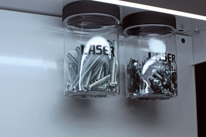 Laser Tools 8854 Magnetic Plastic Storage Tubs 2pc Laser Tools