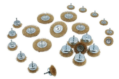 Laser Tools 8862 Wire Brush Assortment 24pc Laser Tools