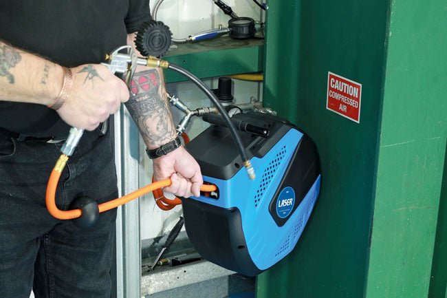 Laser Tools 8864 Auto-Rewind Air Hose Reel 15m Laser Tools