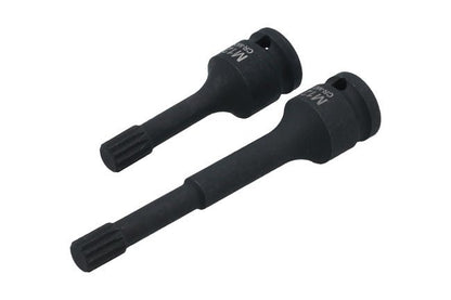 Laser Tools 8865 Triple Square Impact Bit Socket Set M12 1/2"D Laser Tools