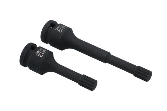 Laser Tools 8865 Triple Square Impact Bit Socket Set M12 1/2"D Laser Tools