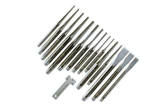 Laser Tools 8869 Punch & Chisel Set 16pc Laser Tools