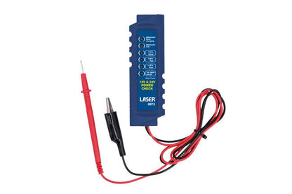 Laser Tools 8873 Battery & Alternator Tester 12/24V Laser Tools